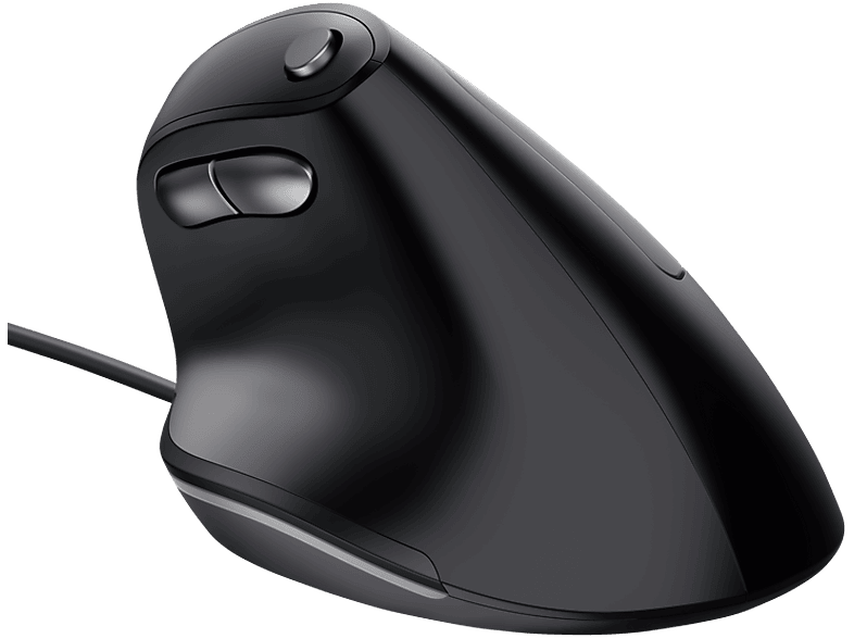 Trust Bayo Con Cable 4200 dpi Diseño vertical Ergonómico 79% de plástico reciclado Negro