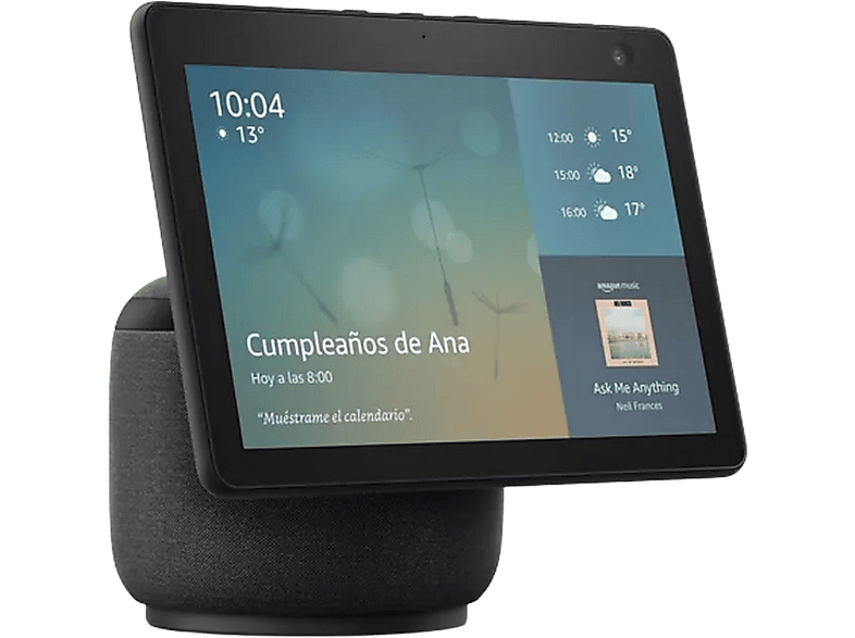 Amazon Echo Show 10 10.1 HD con movimiento automático WiFi Antracita