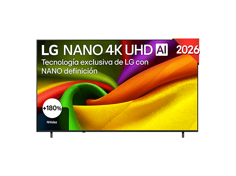 LG 85NU850B6LA UHD 4K Procesador Inteligente α7 AI Processor 4K Gen9 Smart TV DVB-T2 (H.265) Negro
