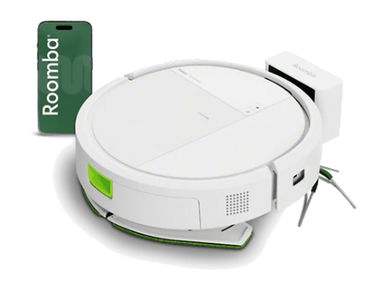 IRobot Roomba® 115 Combo 15000 Pa 250 min 63 dB(A) Recarga y reanudación automáticas ClearView™ LiDAR Blanco