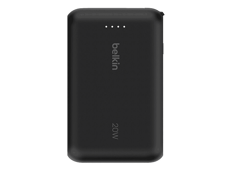 Belkin BPB021hqBK 10000 mAh 1x USB-C Cable Integrado Carga Rápida 20W Negro