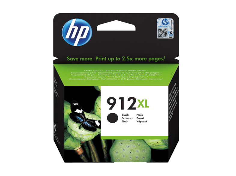 HP 912 XL Negro 3YL84AE