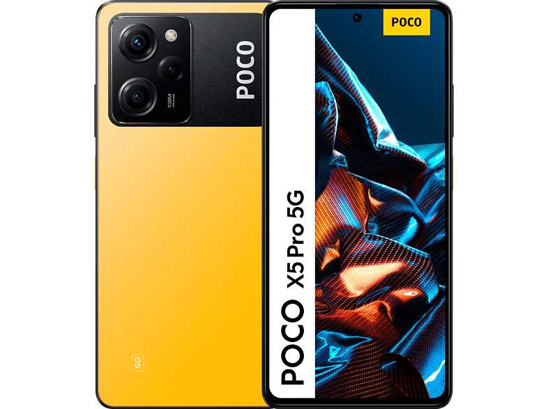 Pocophone X5 Pro Amarillo 256 GB 8 GB RAM 6.67 FHD+ Flow AMOLED DotDisplay Snapdragon® 778G 5000 mAh Android