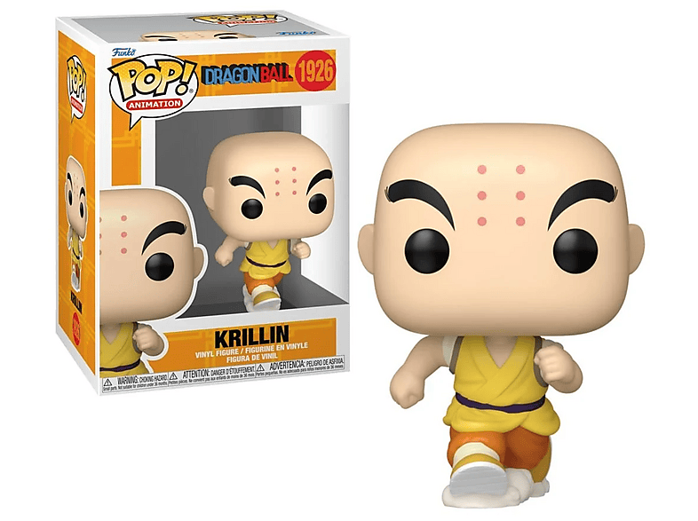 Animation: Dragon Ball - Krillin Vinilo 9 cm