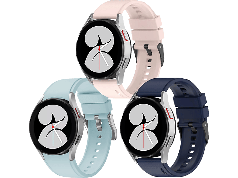 Friendly License FRSWB104 Silicona Samsung Galaxy Watch FE Celeste Rosa Azul