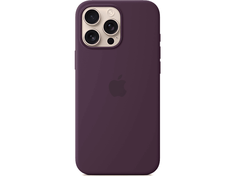 Apple Funda de silicona con MagSafe para iPhone 16 Pro Max Ciruela
