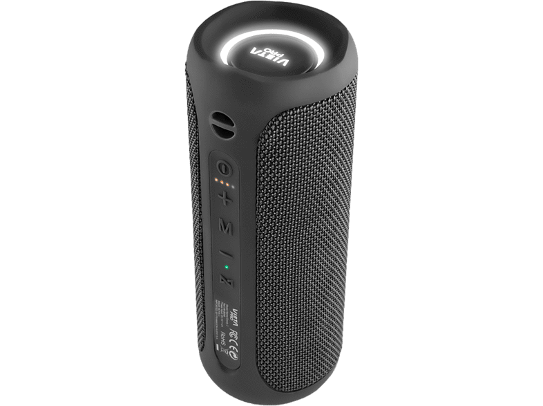 Vieta Pro Dance 25 W Bluetooth 12 h True Wireless IPX 7 Negro