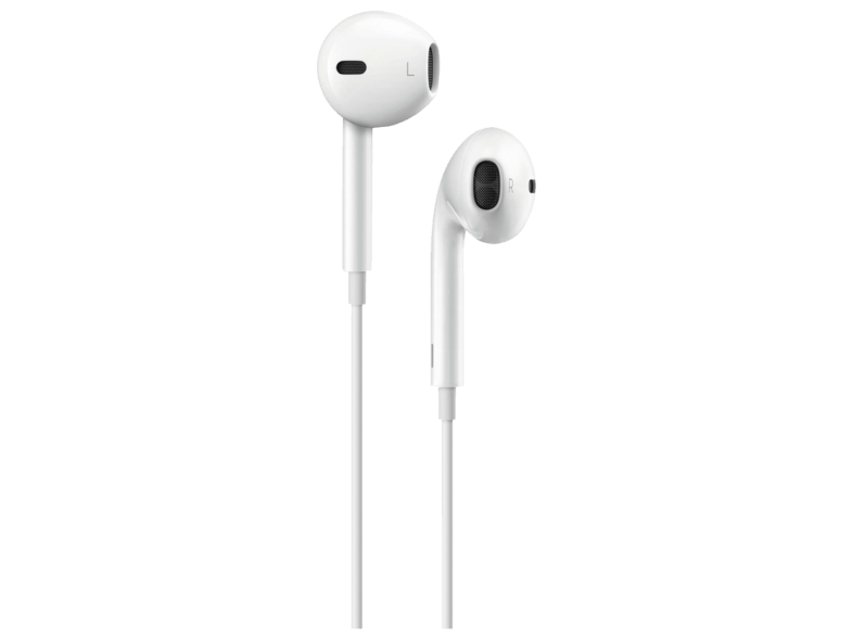 Apple EarPods Cable Conexión Jack 3.5 mm Micrófono Blanco
