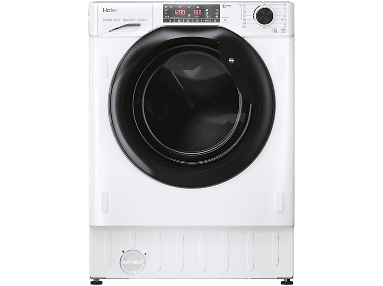 Haier Series 4 HWQ90B416FWB-S 9kg 1600rpm Motor Inverter Antibacterias Vapor Sin panelar