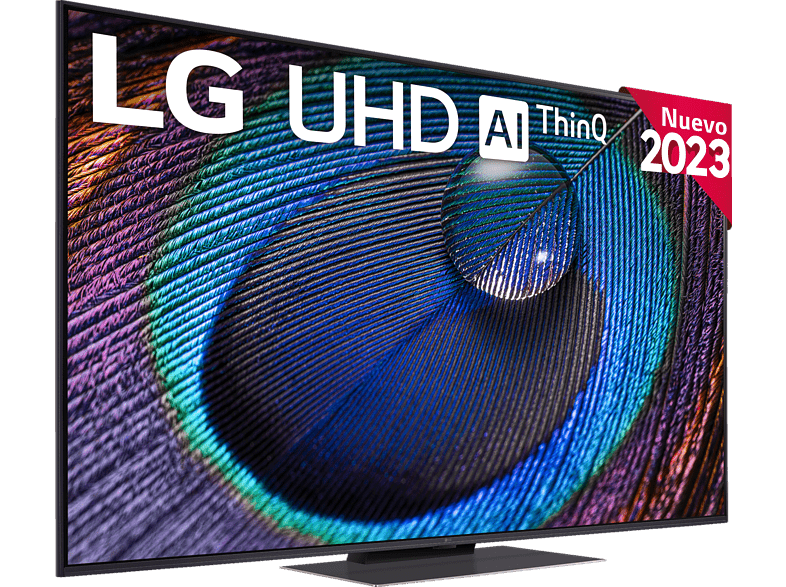 LG 55UR91006LA UHD 4K Inteligente α5  4K Gen6 Smart TV DVB-T2 (H.265) Calibración TV incluida,Azul ceniza