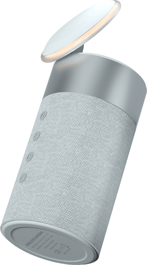 Nacon Altavoz BT Carga inalámbrica MagSafe 4h Autonomía Gris