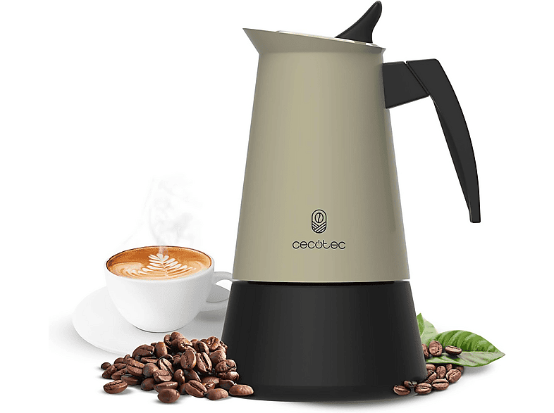 Cecotec Piccolina 600 Acero inoxidable 6 Tazas 300 ml Verde