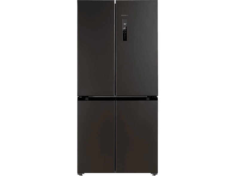 Cecotec Bolero CoolMarket 4D 490 Dark E No Frost 183 cm 490 l Inverter Plus Inoxidable anti-huellas Dark