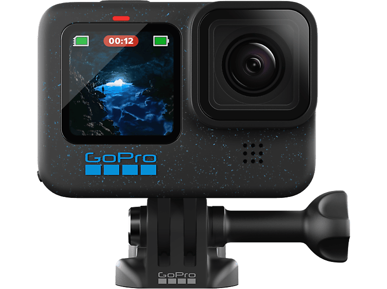 GoPro Hero 12 HyperSmooth 27 megapixels 5.3K HDR Sumergible hasta 10m Cámara lenta Negro