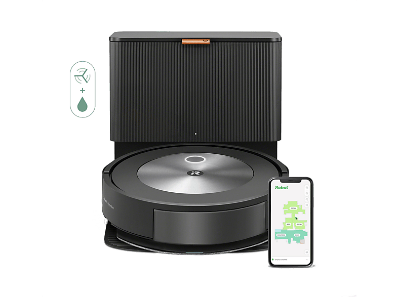 iRobot Roomba Combo j5+ 750 w 360 ml 72 min Autonomía Grafito
