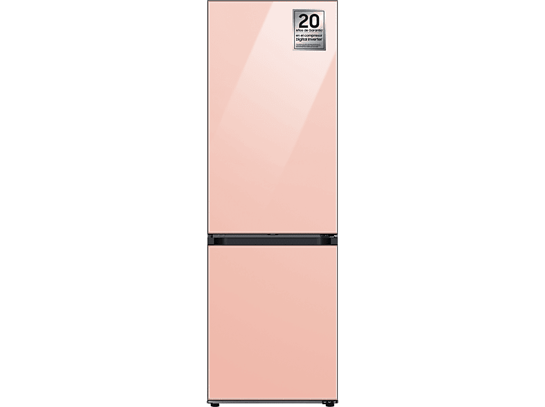 Samsung BESPOKE SMART AI RB34C7B5D3K/EF  No Frost 185.3 cm 344l All Around Cooling Metal Cooling WiFi Clean Peach