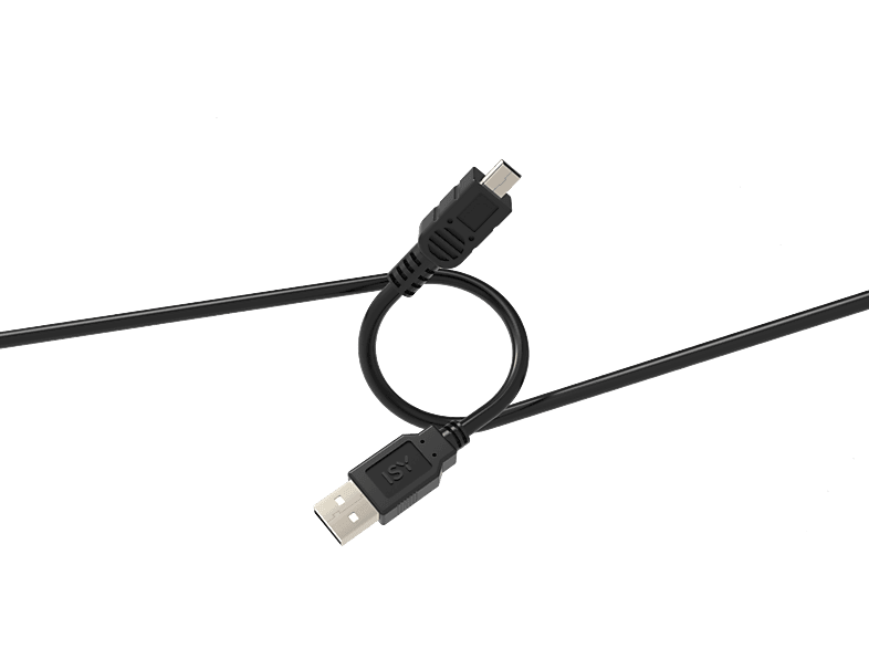 ISY IUC-1009 USB 2.0 USB-A a miniUSB 1.5m 480 Mbps Negro