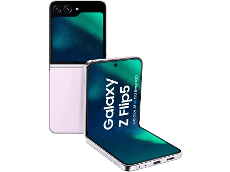 Samsung Galaxy Z Flip5 5G Lavanda 512GB 8GB RAM 6,7 FHD+ Plegable Qualcomm Snapdragon 3700 mAh Android 13