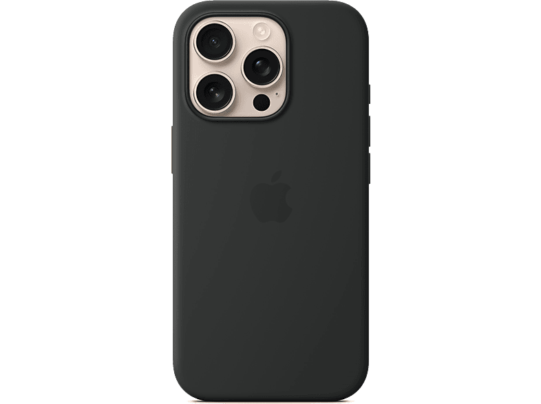 Apple Funda de silicona con MagSafe para iPhone 16 Pro Negro