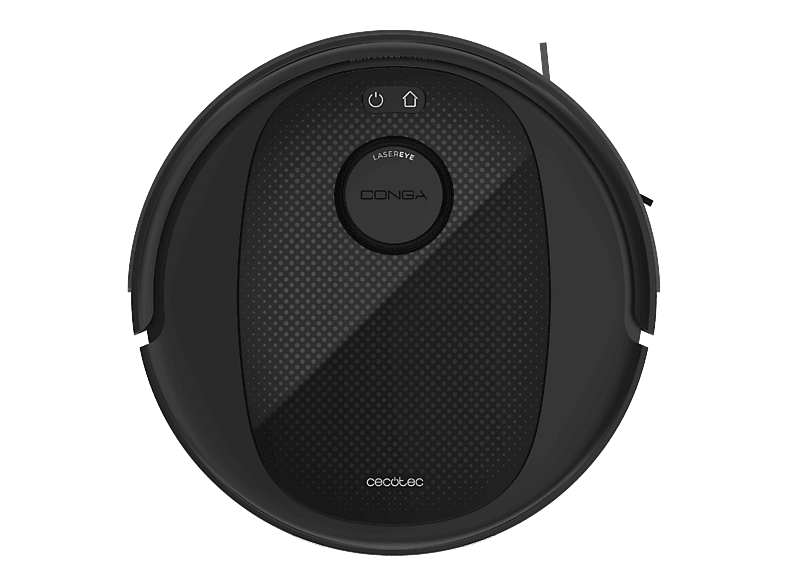 Cecotec Conga Y80 Navegación Inteligente Programable 13000 Pa Succión Base de 2,5L Cepillo para Mascotas Negro