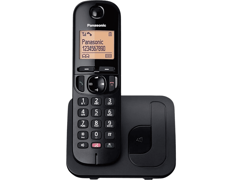 Panasonic KX-TGC250SP Inalámbrico 1.6 50 contactos Bloqueo llamada Manos libres Modo ECO Hasta 18h Negro