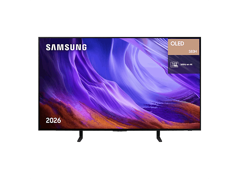 Samsung TQ48S83HAEXXC OLED 4K NQ4 AI Gen2 Processor Smart TV Tecnología Sin Reflejos Full AI Negro