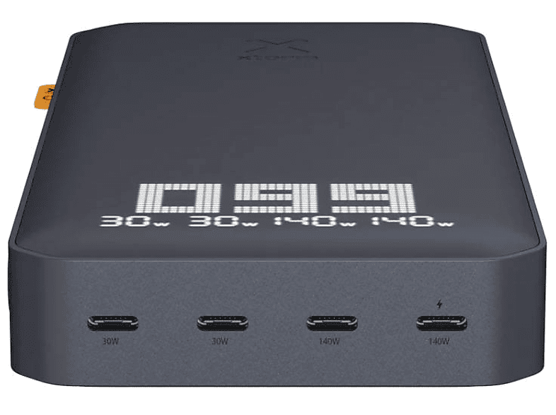 Xtorm Titan Ultra 27000 mAh 200W 4 puertos Carga rápida Compatible con portátiles Negro