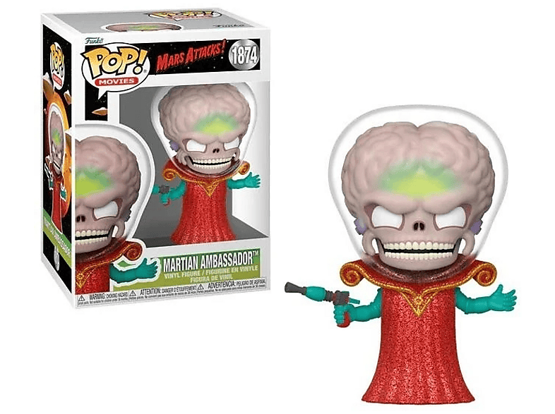 Movies: Mars Attacks! Martian Ambassador 9 cm Vinilo