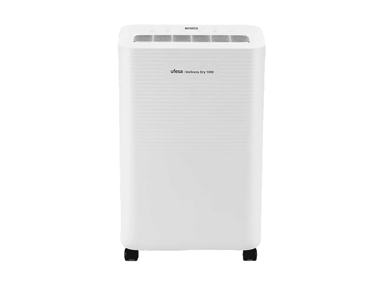 Ufesa Wellness Dry 1000 2 l 40 m² Deshumidifica 10 litros/día Temporizador ajustable 24h 2 velocidades ventilación Blanco