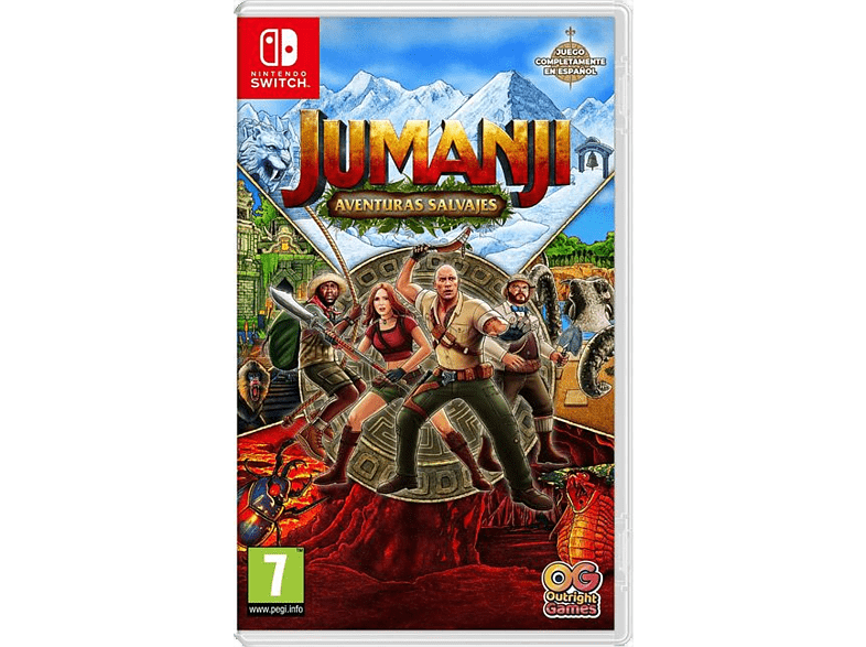 Nintendo Switch Jumanji Aventuras Salvajes