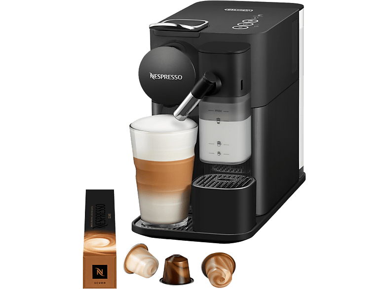 Cafetera de cápsulas – Nespresso De'Longhi Lattissima One EN510.B 1450 W 19 bar Negro