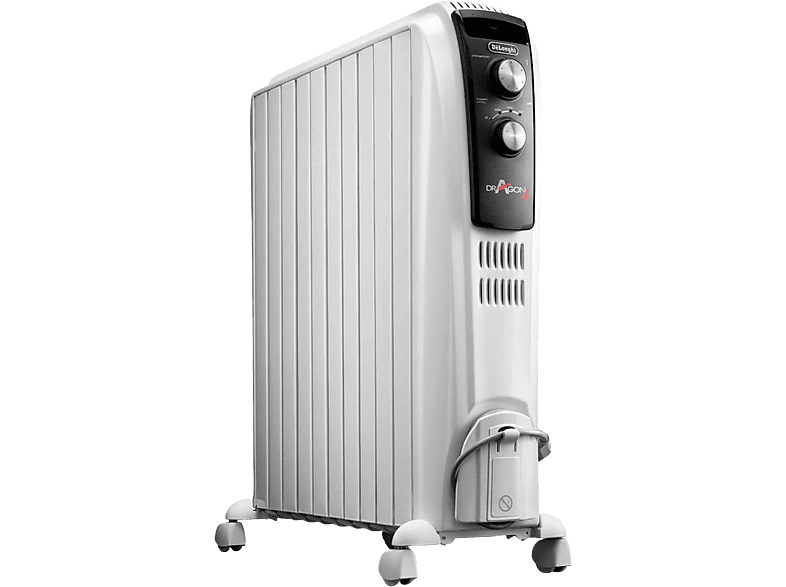 De'Longhi Dragon 4 TRDX41025E 2500 W 75 m³ 3 niveles Diseñado en cerámica Función ECO Blanco