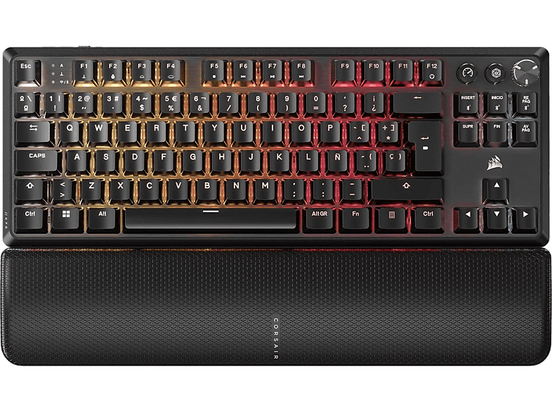Corsair K70 CORE TKL Inalámbrico Bluetooth Iluminación RGB Negro