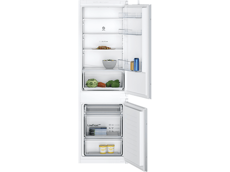 Frigorífico combi integrable- Balay 3KIE711S Low Frost 177 cm 267 l Cajón Fresh Blanco