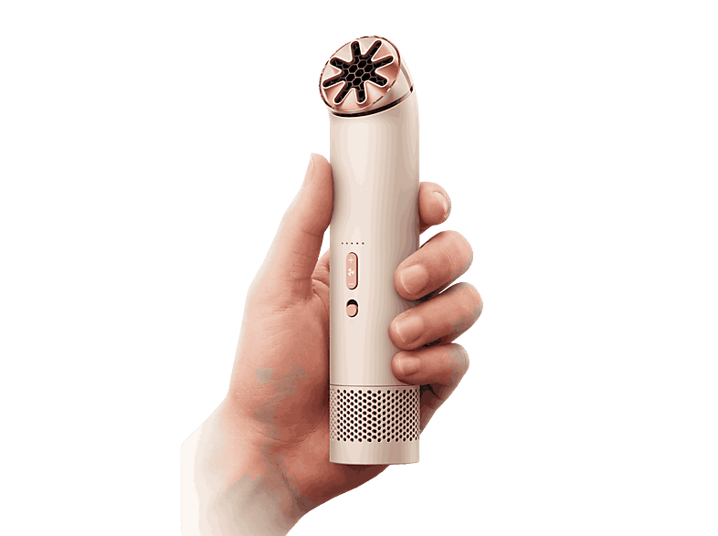 Dyson HushJet™ Mini Cool 3 en 1 Bateria Carga USB-C Potencia 40 W 5 Velocidades+ modo Boost Stone/Blush
