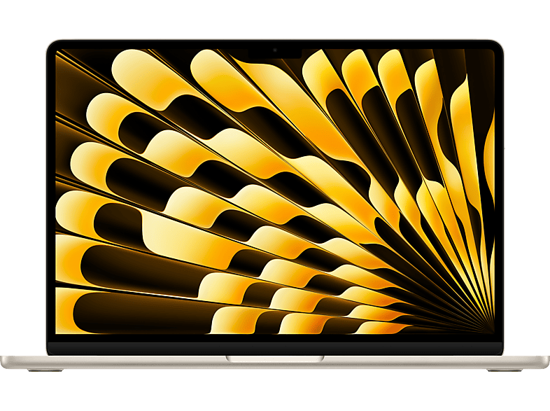 Apple Macbook Air (2025) 13.6 Retina Chip M4 Apple  CPU de 10 núcleos GPU de 10 núcleos 24 GB RAM 512GB de SSD Blanco Estrella