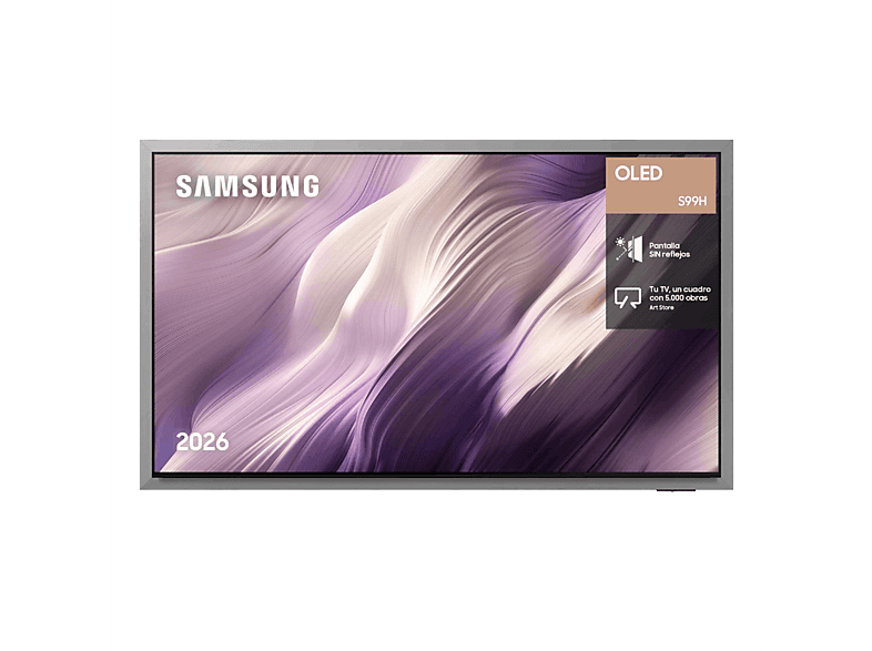 Samsung TQ77S99HATXXC OLED 4K NQ4 AI Gen3 Processor Smart TV Tecnología Sin Reflejos Full AI Negro