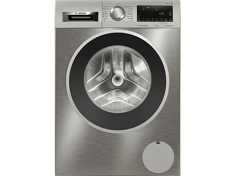 Bosch WGG256ZAES Serie 6 10 Kg 1600 RPM 12 programas Iron Assist anti arrugas Acero antihuellas