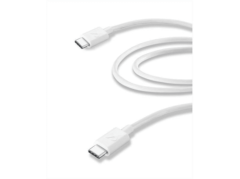 Cellular Line Home USBDATACUSBC2C2MW USB-C a USB-C 2 m Blanco