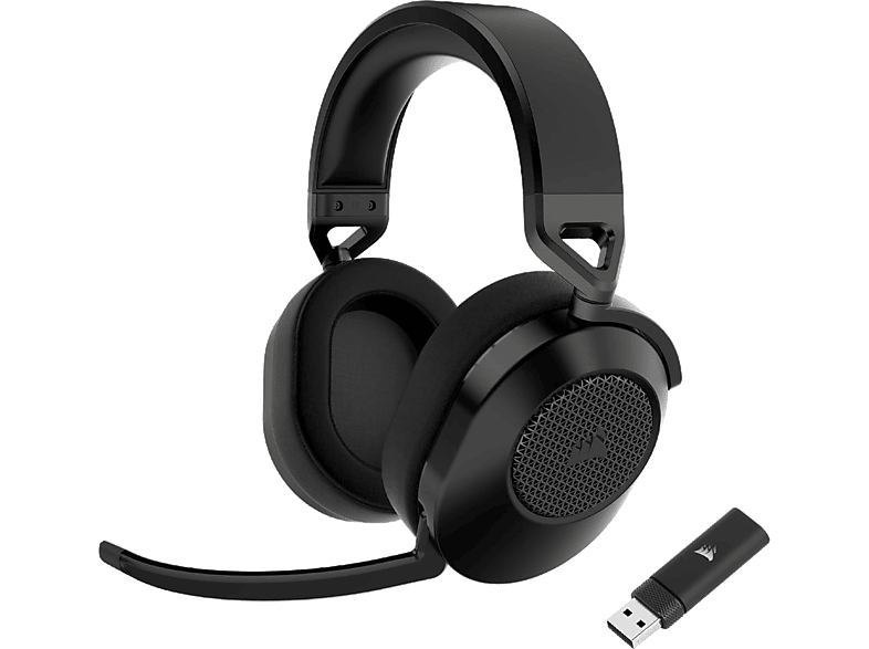 Corsair HS65 Inalámbricos Autonomía 24 h Sonido Envolvente Dolby® Audio 7.1 Negro
