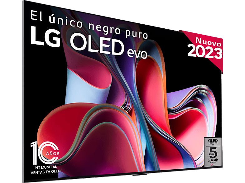 LG OLED83G36LA OLED 4K Inteligente α9 4K Gen6 Smart TV DVB-T2 Plata satinado