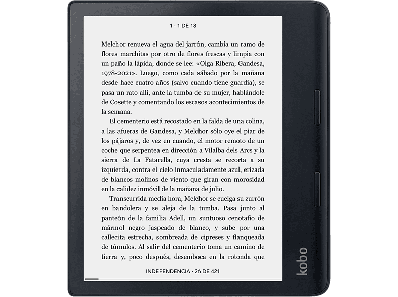 Kobo Sage Para eBook 8P HD 32GB Bluetooth,Comfort Light PRO Negro