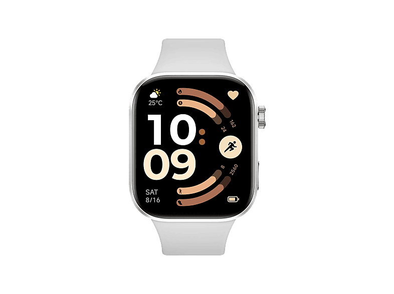 Xiaomi Redmi Watch 6 52.6 mm 135 mm - 205 mm pantalla AMOLED de 2.07 Hasta 24 días de Autonomía HyperOS Gris plateado