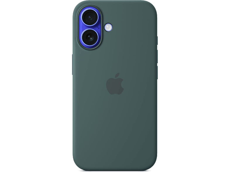 Apple Funda de silicona con MagSafe para iPhone 16 Verde lago
