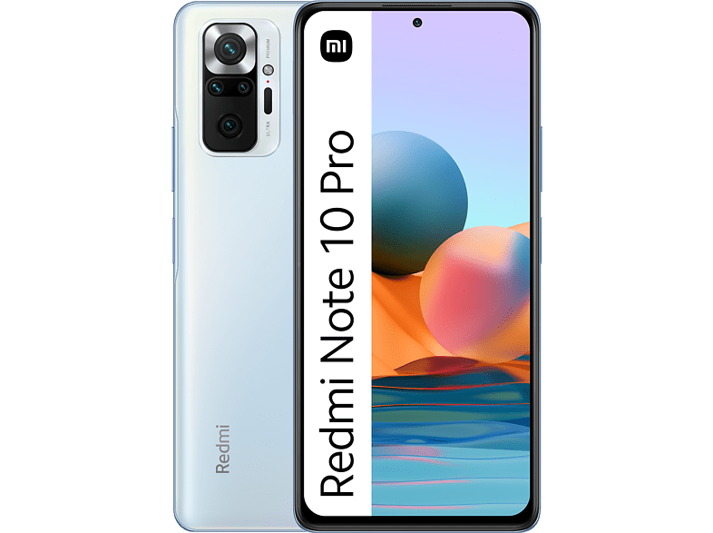 Xiaomi Redmi Note 10 Pro Azul Glaciar 256 GB 8 GB RAM 6.67  Full HD+ Snapdragon 732G 5020 mAh Android