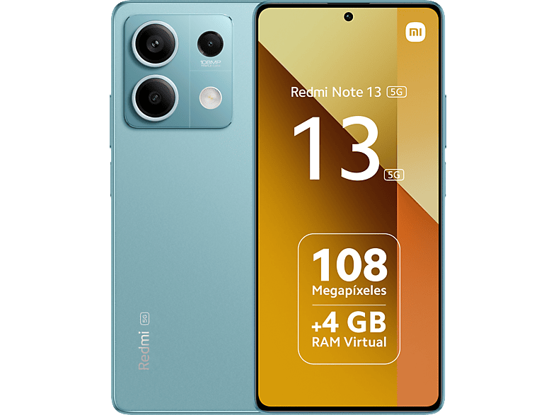 Xiaomi Redmi Note 13 5G Azul 256 GB 8 GB RAM 6.67 AMOLED FHD+ MediaTek Dimensity 6080 5000 mAh Android