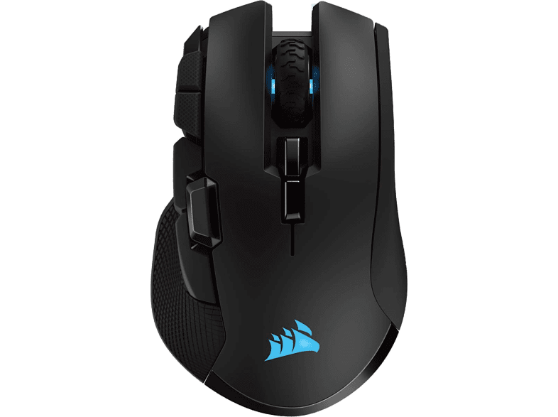 Corsair Ironclaw RGB Inalámbrico 18000 dpi 10 botones programables Negro