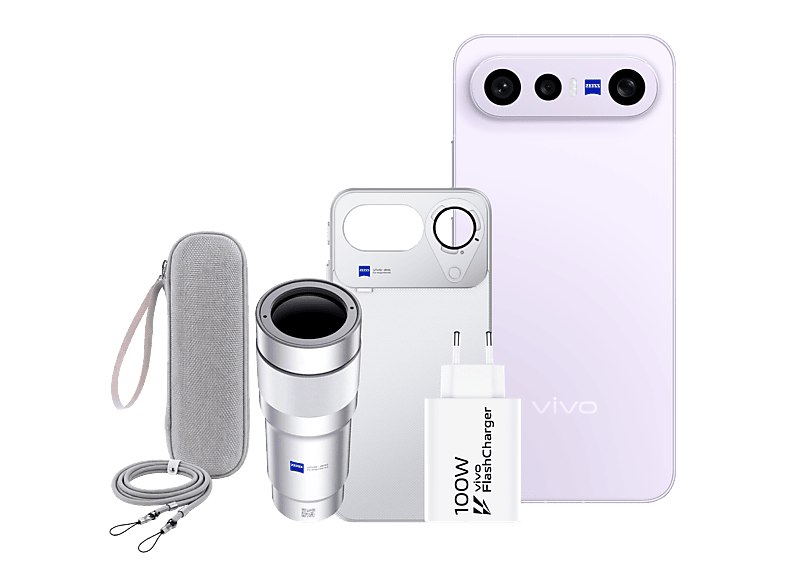 vivo Bundle X300 FE Mist Purple 512 GB 12 GB RAM 6.31 AMOLED Snapdragon® 8 Gen 5 Mobile 6500 mAh