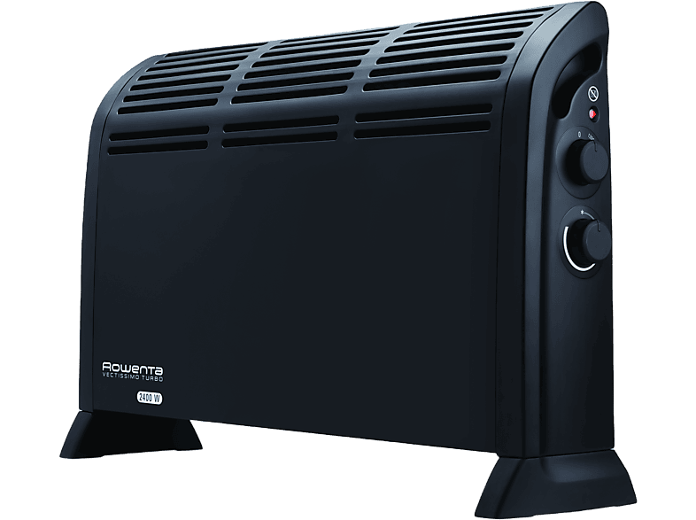 Rowenta Vectissimo CO3030 2400 W 25 m² 2 Velocidades Temperatura Ajustable Calentamiento Rápido Anticongelante Silencioso Negro