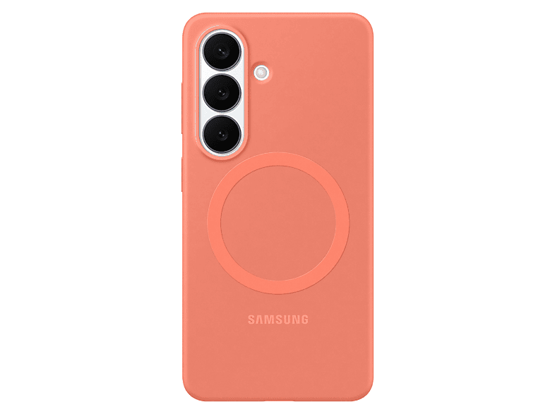 Samsung Para Galaxy S26 De Silicona Magnética Rojo